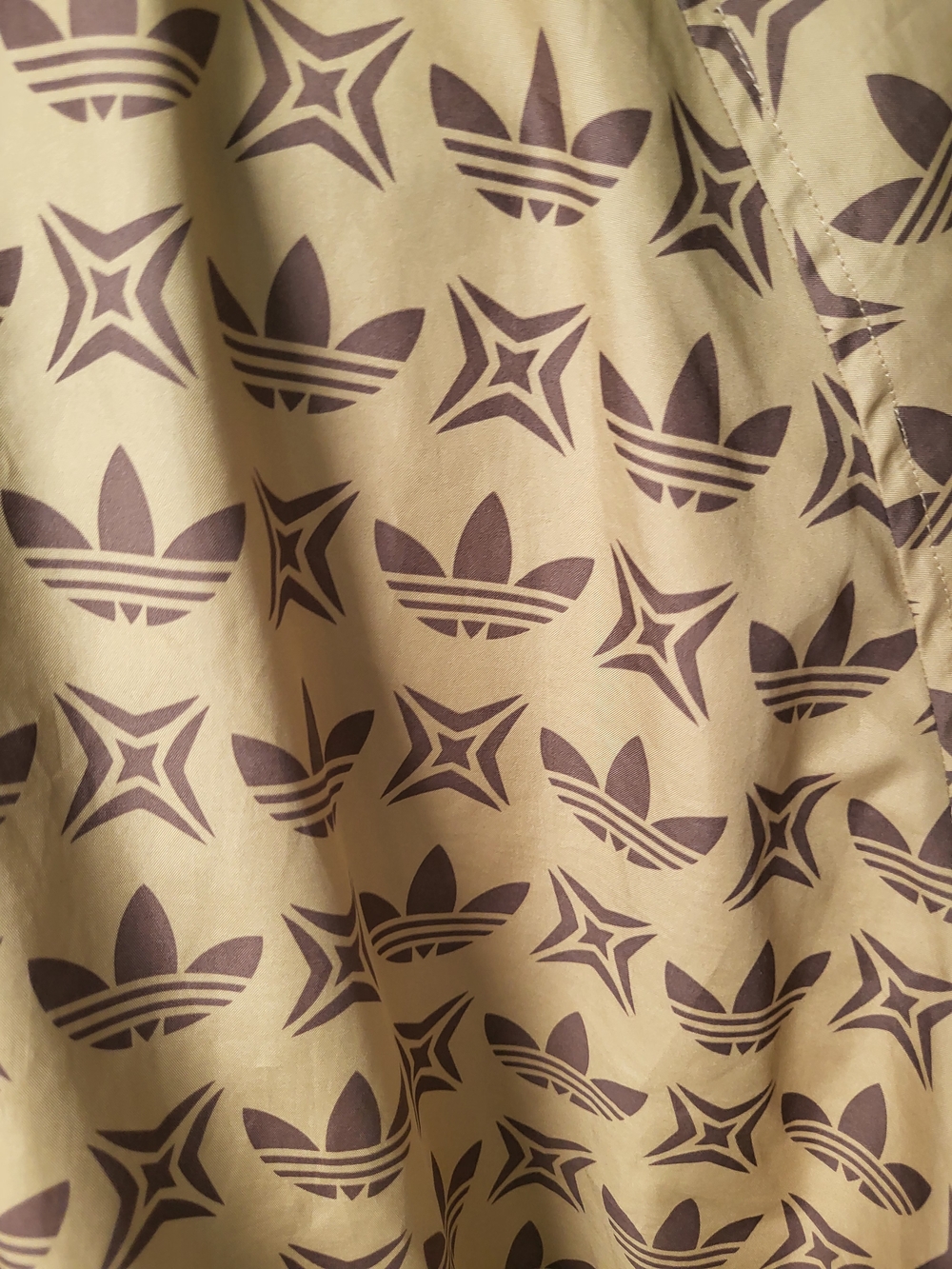 Vintage Rare 2007 Adidas Originals Trefoil Men’s Brown Track Jacket - Picture 7 of 11